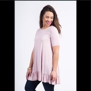 Ruffle tunic